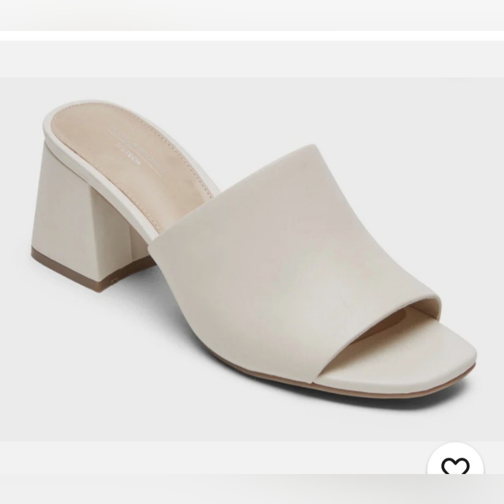 Rockport Farrah Women's White Slide Sandals